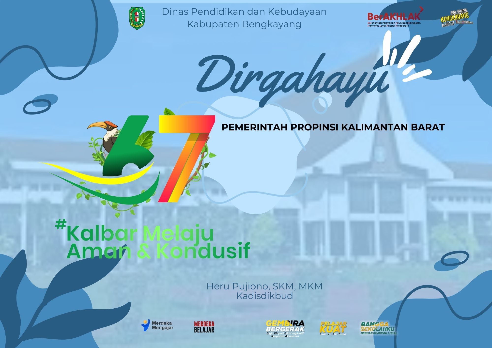 HUT Pemprop Kalbar ke 67